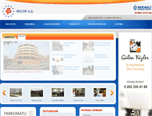 Tablet Screenshot of beldeas.com